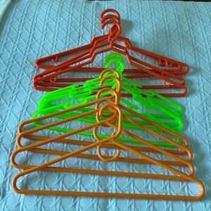 Sturdy colorful hangers set of 13